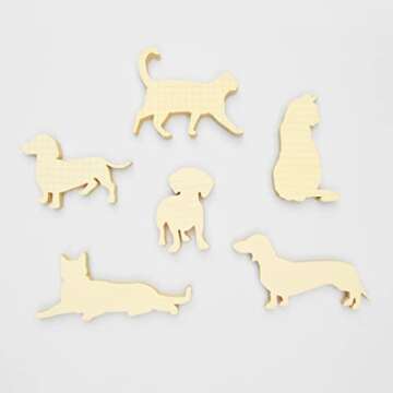 Good Design Works Dog Sticky Notes | Includes 3 Separate Designs | Dog Shaped Sticky Note Pads | Novelty Paper Sticky Pads | Office Supplies | Note Paper
