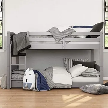 Space Saving Low Bunk Bed for Kids - DHP Phoenix