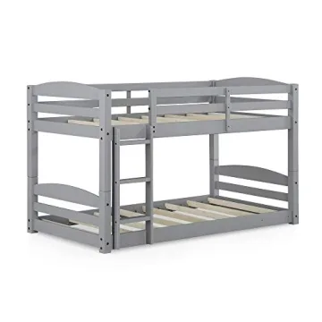 Space Saving Low Bunk Bed for Kids - DHP Phoenix