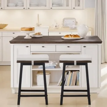 High-Quality Non-Slip Bar Stool Cushions Set of 2