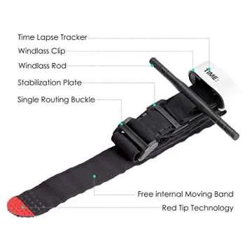 SOONHUA Tactical First Aid Kit Tourniquets for Emergencies
