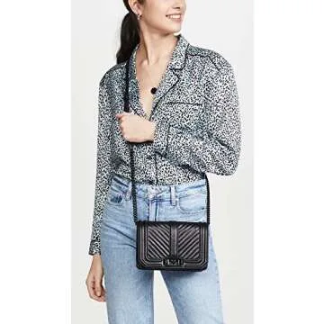 Discover the Rebecca Minkoff Chevron Love Crossbody Bag