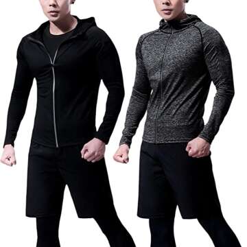 Men's Lightweight Hoodie - Stylish Comfort for All