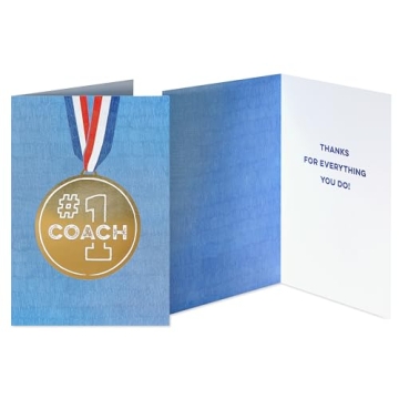 Thank You Cards for Coaches - 8 Count Set
