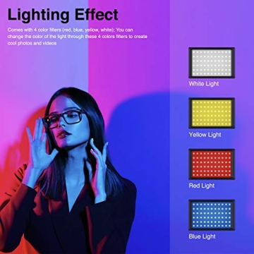 Neewer Dimmable 5600K USB LED Light Set for Creators