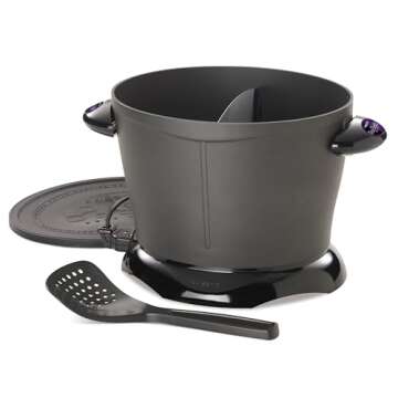Presto DualDaddy Electric Deep Fryer - Cook Two Foods Easily