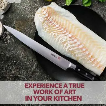 Hattori Sujihiki Chef Knife - 9 inch VG-10 Steel