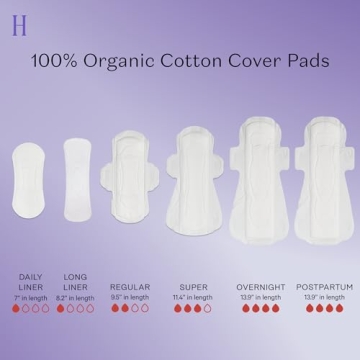 Honey Pot Herbal Postpartum Pads - Organic & Soothing