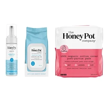 Honey Pot Herbal Postpartum Pads - Organic & Soothing