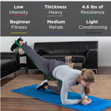 THERABAND Resistance Band Set for All Fitness Levels