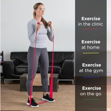 THERABAND Resistance Band Set for All Fitness Levels