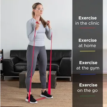 THERABAND Resistance Band Set for All Fitness Levels