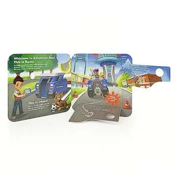 Peek-a-Flap Paw Patrol Go, Pups, Go! A Children’s Lift-a-Flap Board Book for Little Paw Patrol Lovers; Chase and Friends Interactive Adventure