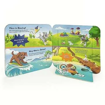 Peek-a-Flap Paw Patrol Go, Pups, Go! A Children’s Lift-a-Flap Board Book for Little Paw Patrol Lovers; Chase and Friends Interactive Adventure