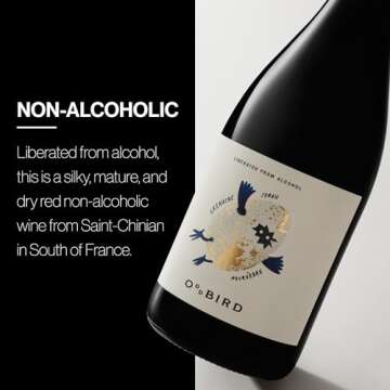 Oddbird GSM Non-Alcoholic Red Wine & Oddbird Blanc de Blancs Sparkling Non Alcoholic Dry White Wine ...