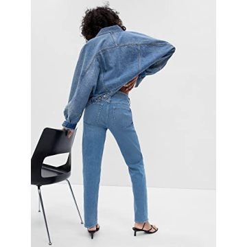 GAP Women's Classic Straight Fit Jeans Medium Masco
