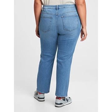 GAP Women's Classic Straight Fit Jeans Medium Masco
