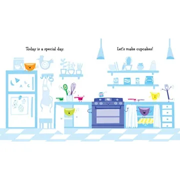 Stir Crack Whisk Bake Interactive Book for Kids