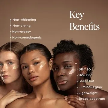 DIME Beauty Tinted Glow Wonderscreen SPF 30 Mineral Sunscreen