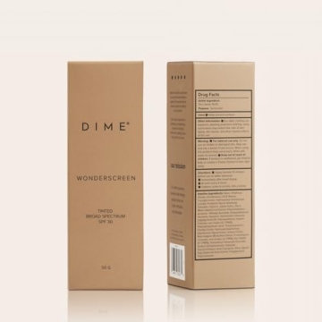 DIME Beauty Tinted Glow Wonderscreen SPF 30 Mineral Sunscreen