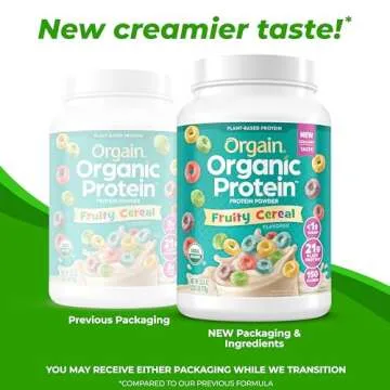 Orgain Fruity Cereal Protein - 21g Plant-Based Power