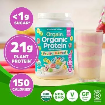Orgain Fruity Cereal Protein - 21g Plant-Based Power