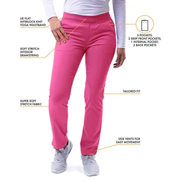 Adar Women's Pro Scrubs - Stylish & Comfortable Yoga Pants