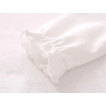 Charming Baby Girl Blouse with Doll Collar Design