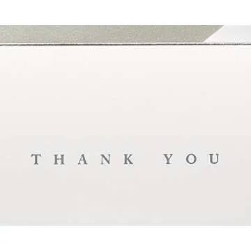 Elegant Papyrus Thank You Cards with Envelopes - 16 Count
