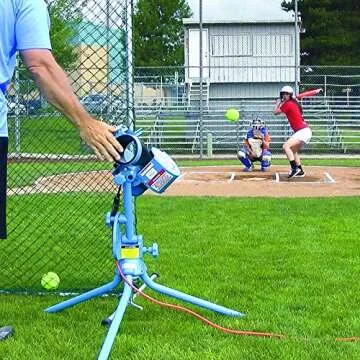 Jugs Lite-Flite Machine with 1-Dozen Lite-Flite Softballs