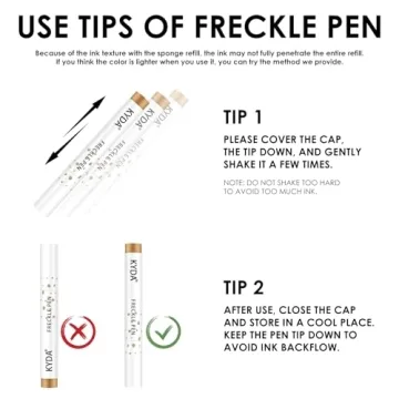 KYDA Freckle Pen for Natural Effortless Freckle Makeup