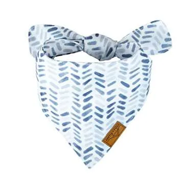 Premium Remy+Roo Dog Bandanas - 4 Pack Adjustable Fit