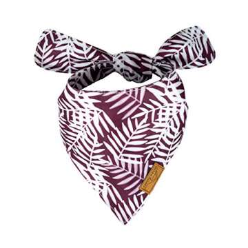 Remy+Roo Dog Bandanas - 4 Pack | Classic Set | Premium Durable Fabric | Patented Shape | Adjustable Fit | Multiple Sizes Offered (Large)