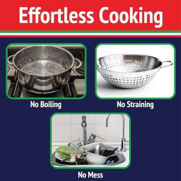 Microwave Pasta Cooker, Uncoated- The Original Fasta Pasta (Red)- Quickly Cooks up to 4 Servings- No Mess, Sticking or Waiting For Boil- Perfect Al Dente Pasta Every Time- For Dorms, Small Kitchens, or Offices