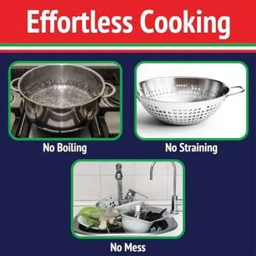 Microwave Pasta Cooker, Uncoated- The Original Fasta Pasta (Red)- Quickly Cooks up to 4 Servings- No Mess, Sticking or Waiting For Boil- Perfect Al Dente Pasta Every Time- For Dorms, Small Kitchens, or Offices