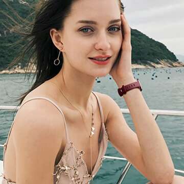 Lerobo Thin Slim Bands Compatible with Apple Watch 40mm 38mm 44mm 45mm 46mm 42mm 41mm 49mm SE iWatch Bands Ultra Series 10 9 8 7 6 5 4 3 2 1 for Women Men,Soft Narrow Sport Strap Wristband