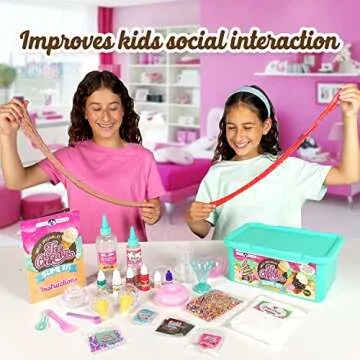 Original Stationery Sweet Sprinkles Ice Cream Slime Kit for Girls, Create Sundaes, Donuts and Cupcake Slimes, DIY Easter Craft Kit, Ideal Slime Ice Cream Maker for Kids Gift for Birthdays, Ages 8-12