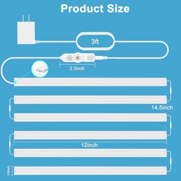 Maylit Ultra Thin Under Cabinet Lights - Versatile & Bright