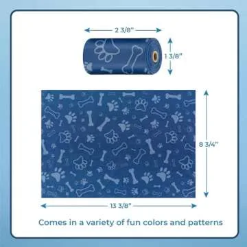 Best Pet Supplies Leak-Resistant Dog Poop Bags 150 Pack