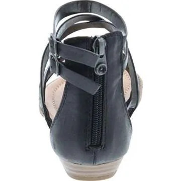 Blowfish Malibu Women's Bungalow Sandal, black, 7.5 Medium US