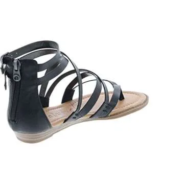 Blowfish Malibu Women's Bungalow Sandal, black, 7.5 Medium US