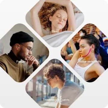 Audree Soft Ear Plugs - Reusable Noise Cancelling in Pink