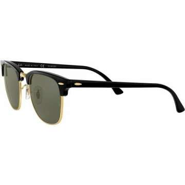 Ray-Ban RB3016 Clubmaster Sunglasses - Iconic Style