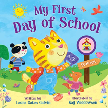 My First Day of School – Story-time Rhyming Board Book for Toddlers, Ages 0-4 - Part of the Tender...