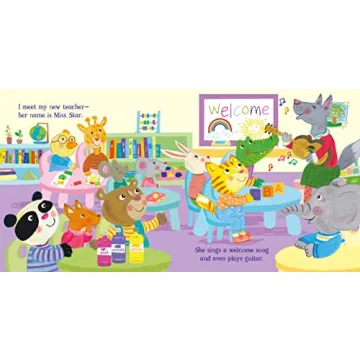 My First Day of School Rhyming Board Book for Kids
