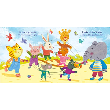 My First Day of School Rhyming Board Book for Kids