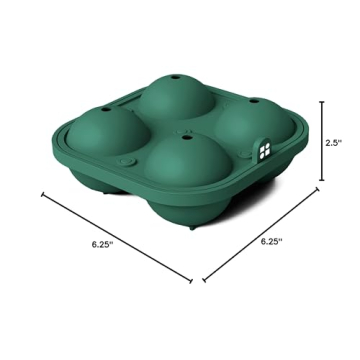 Eco-Friendly Glacio Ice Ball Maker for Whiskey Lovers