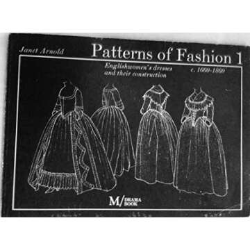 Historical English Fashion Patterns from 1660 to 1860