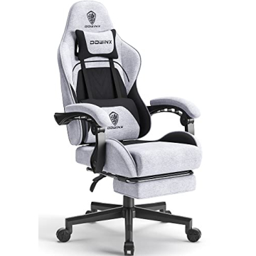 Dowinx Ergonomic Gaming Chair: Massage Function & Pocket Springs