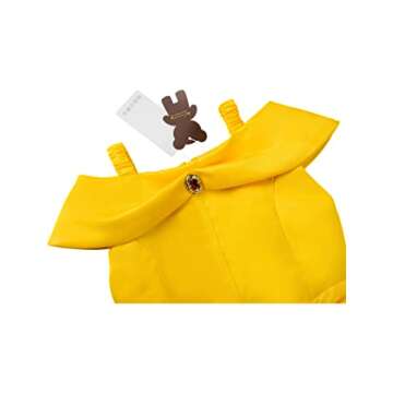 Knemmy Princess Costume Dress for Girls - Magical & Safe